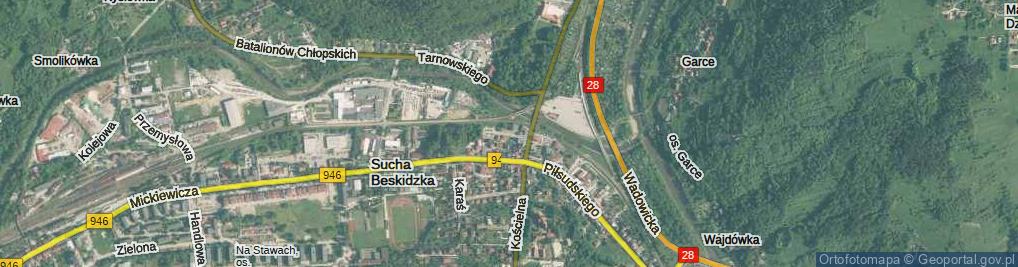 Zdjęcie satelitarne Nieszczyńskiej Teresy ul.